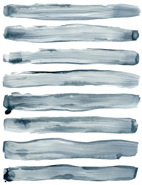 Watercolor strokes clipart