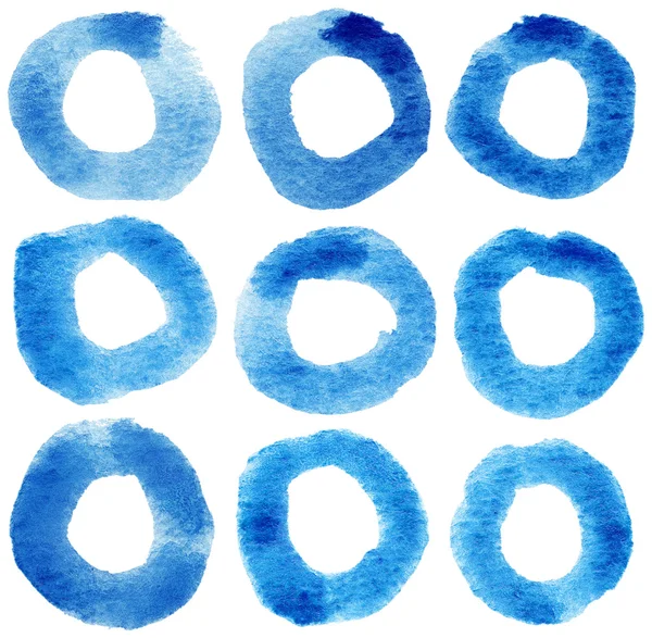 Watercolor circles — Stock Photo, Image