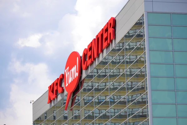 Stock image KFC YUM! Arena in Downtown Louisville, Kentucky USA