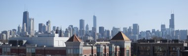 Chicago gündüz panoramik manzarası