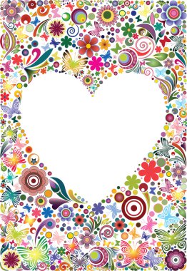 Frame's heart I clipart