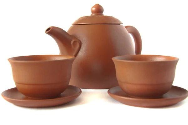 stock image Teapot and caps