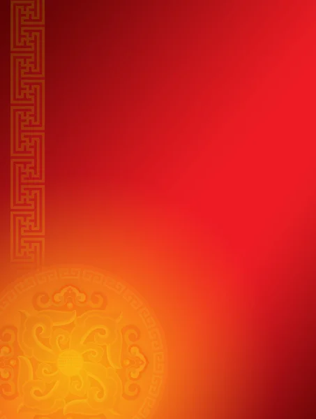 Chinois Oriental Pattern Contexte — Photo
