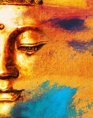abstraktní pozadí koláže buddhistické - dream