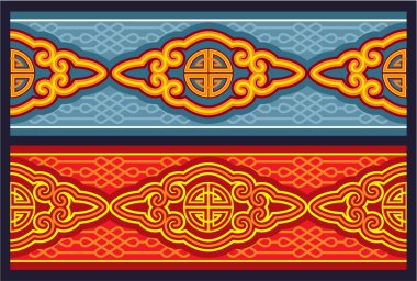Oriental Seamless Pattern clipart