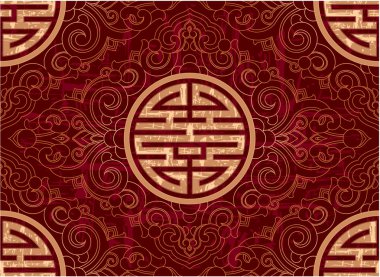 Vector Seamless Chinese Pattern clipart