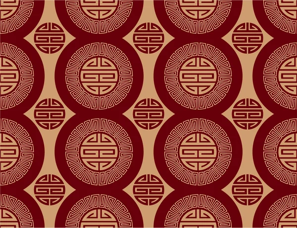 Vector Seamless Oriental Pattern - Sfondo, Carta da parati, Texture, Piastrelle — Vettoriale Stock