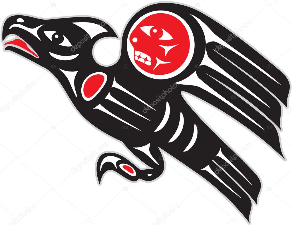 Eagle - Native American Style Vector
