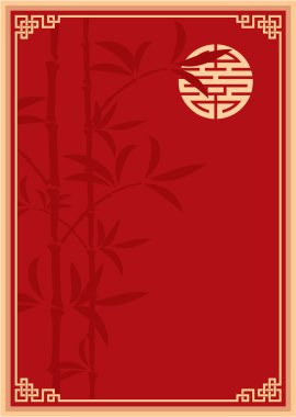Vector Oriental Template Composition (cover, invitation, blank, background) clipart