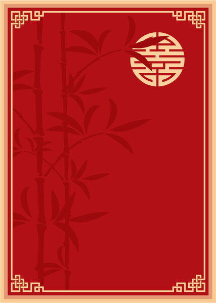 Vector Oriental Template Composition (cover, invitation, blank, background)
