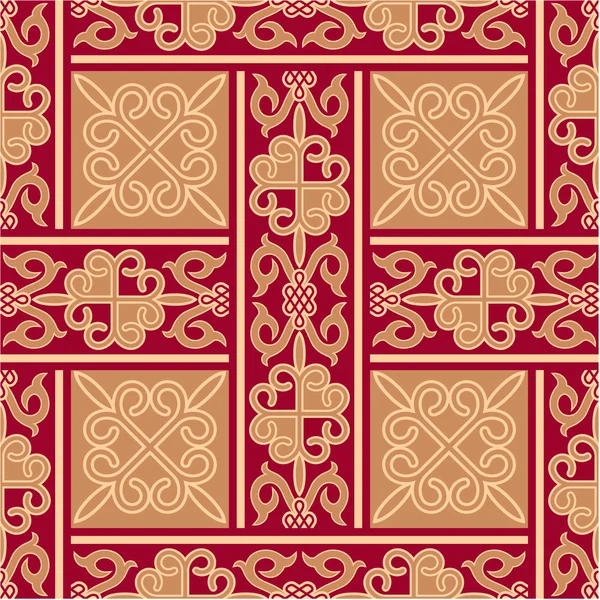 Patrón oriental sin costura — Archivo Imágenes Vectoriales