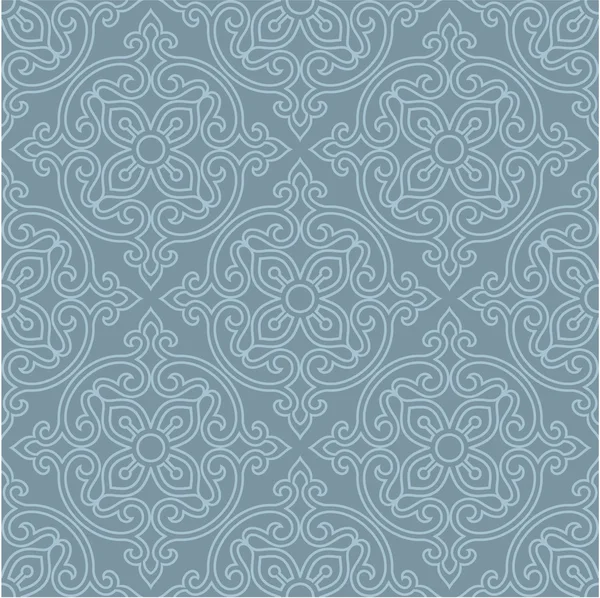 Patrón sin costura oriental - Fondo, Papel pintado, Azulejos — Vector de stock