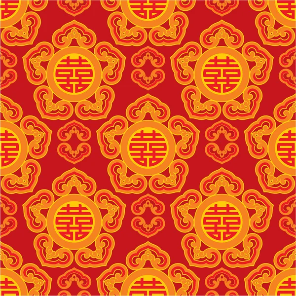 Oriental Seamless Pattern — Stock Vector