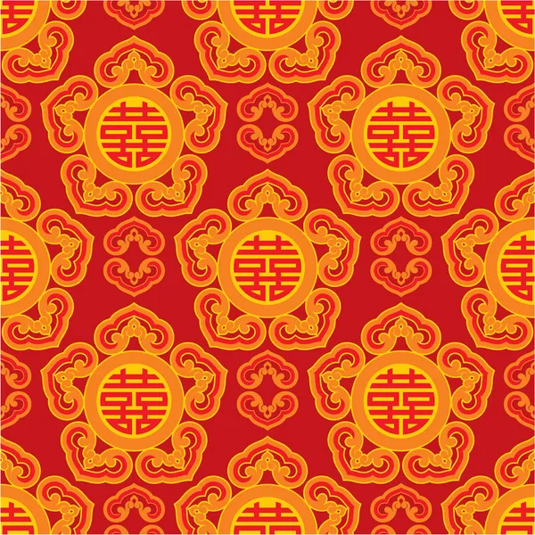 Patrón oriental sin costura — Vector de stock