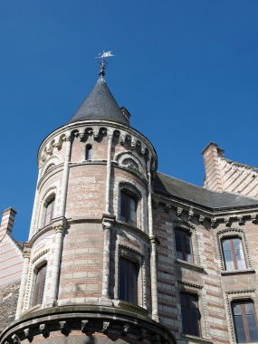 Episcopal Palace, Angers, France. clipart