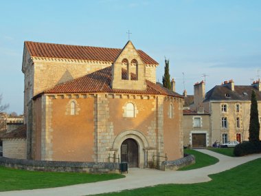 Saint john vaftizhane, poitiers, france.