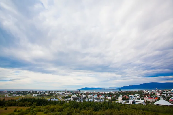 Krajobraz z reykjavik, Islandia — Zdjęcie stockowe