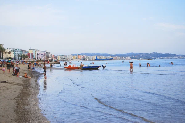 stock image Albanian coast on a sunny summer