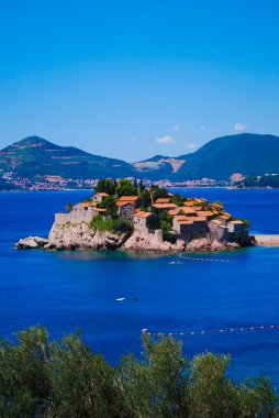 Pearl of Montenegro, Balkans, Europe clipart