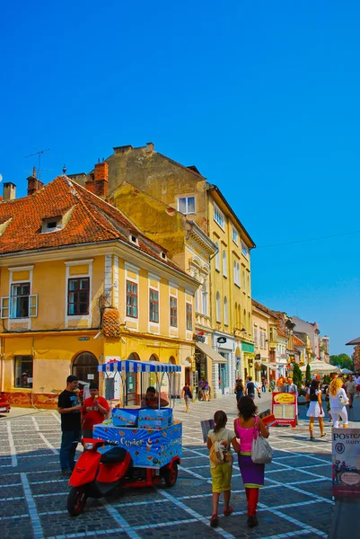 Straßen der rumänischen, europäischen — Stockfoto