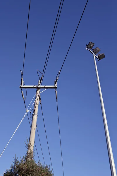 Oferta y demanda de electricidad — Foto de Stock