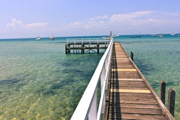 Summer pier — Stock Photo, Image