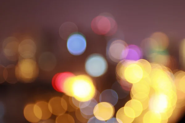 stock image NIght street out of focus