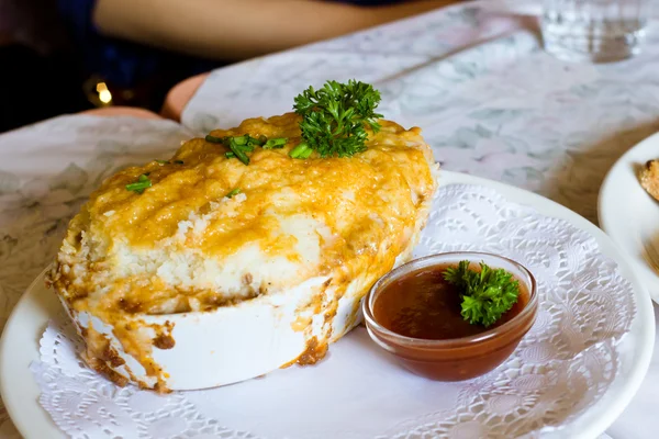 stock image Chicken shepherd pie