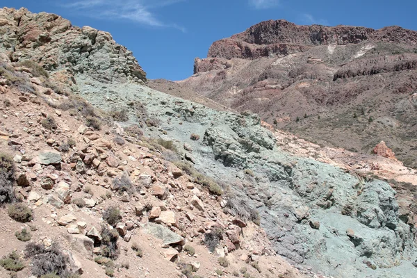 Fosforu w żyły Teide — Zdjęcie stockowe