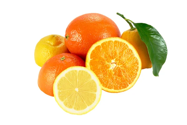 Pomarańcze i cytryny — Zdjęcie stockowe
