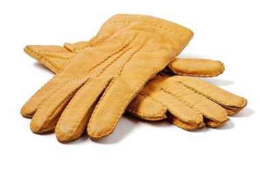 Men's Ginger Gloves clipart