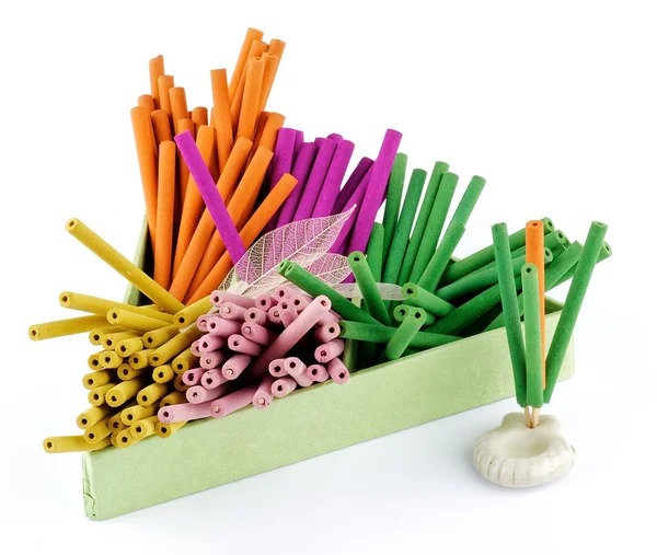 Multi-colored aromatherapy sticks — Stock Photo, Image