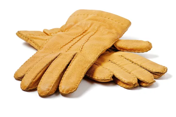 Men 's Ginger Gloves — стоковое фото