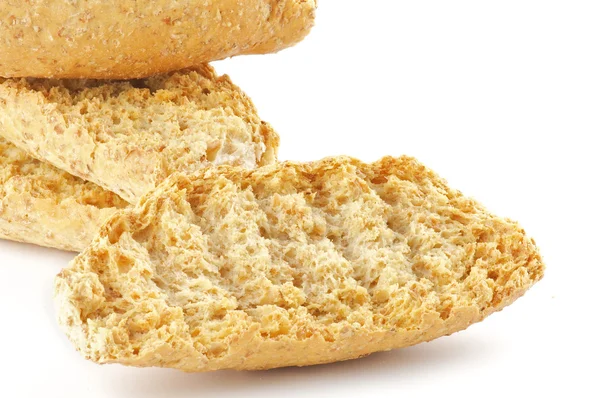 Whole grain biscuits close up — Stock Photo, Image