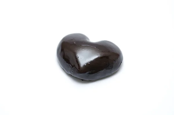 Corazón de chocolate —  Fotos de Stock