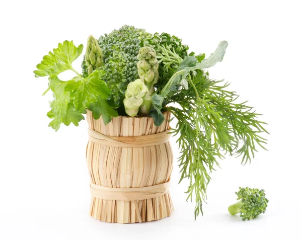 Bouquet de légumes verts — Photo