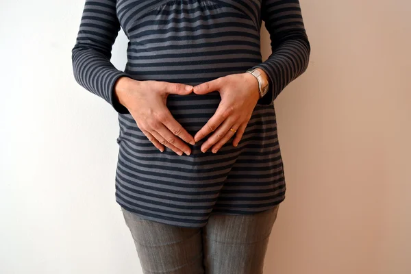 Schwangerschaft lizenzfreie Stockbilder