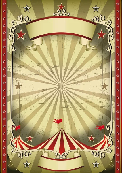 Affiche amusant cirque — Photo