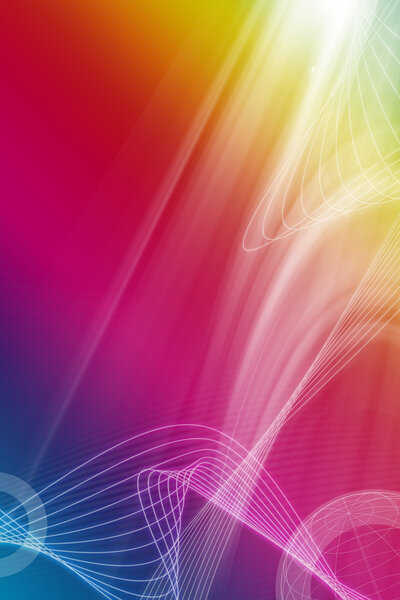 A multicolored abstract background for a poster