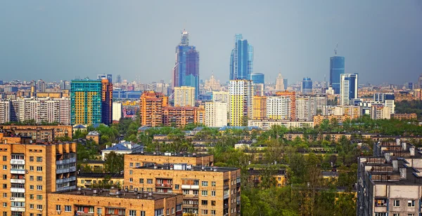 stock image Panorama of Moscow
