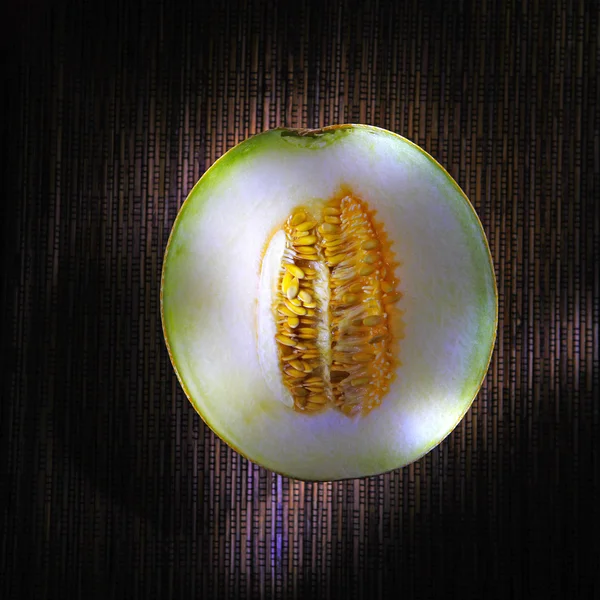 Melon cantaloupemelon — Stockfoto