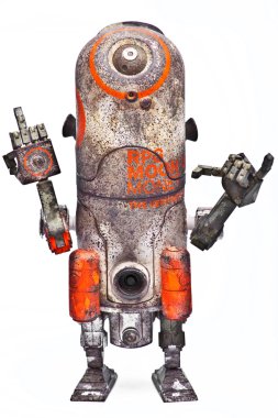 Broken Robot clipart