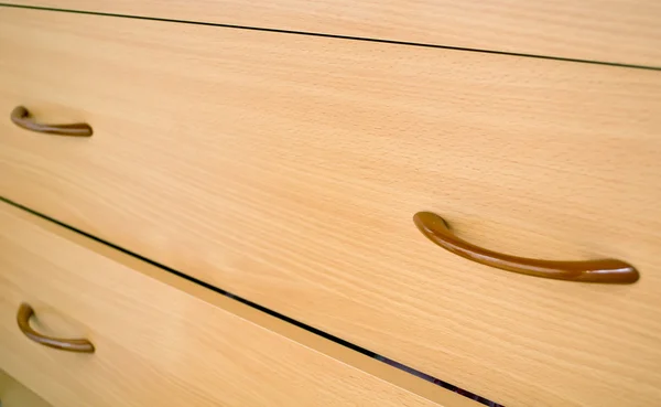 Дерев'яний ящик з ручками Стокове Фото