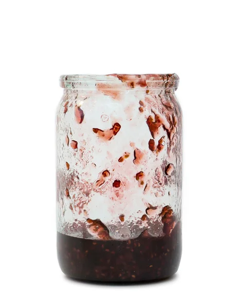 stock image Jam-jar on white background