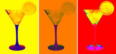 bir kolaj üç martini gözlük