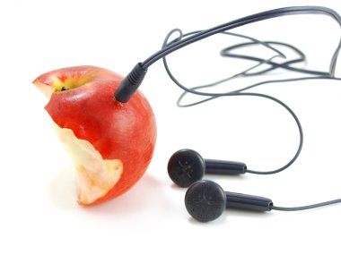 Fruit mp3-player clipart