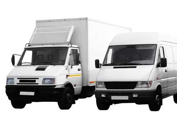 Two vans — Stock Photo, Image