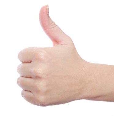 Thumbs up clipart