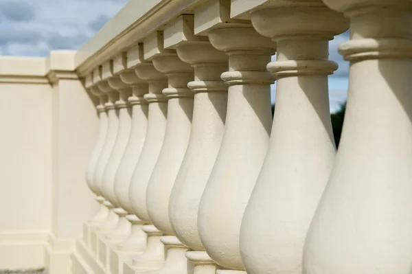 Stock image Old palace balcony with pillars