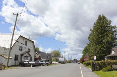 The Town of Matsqui, British Columbia clipart